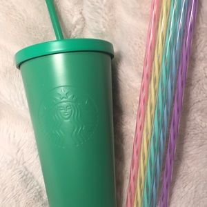 Rare Starbucks Kelly Green stainless steel cup